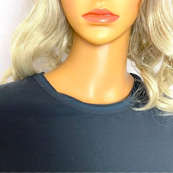 Terramar Long Sleeve Workout Shirt w/ Thumb Holes – Gray, Size Medium - Picture 2 of 8